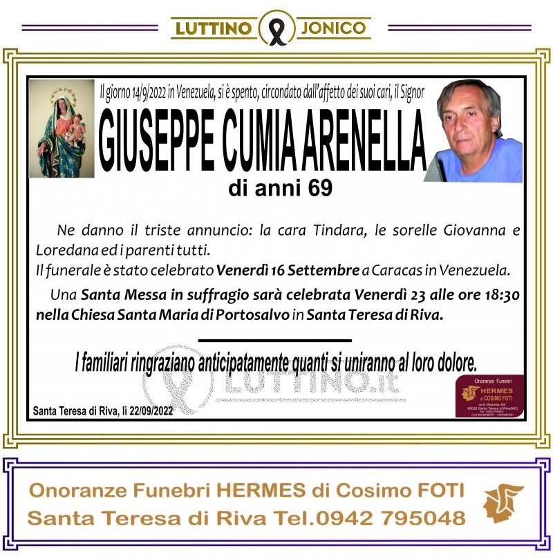 Giuseppe  Cumia Arenella 